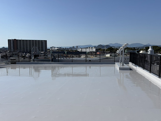 N社屋上防水工事後
