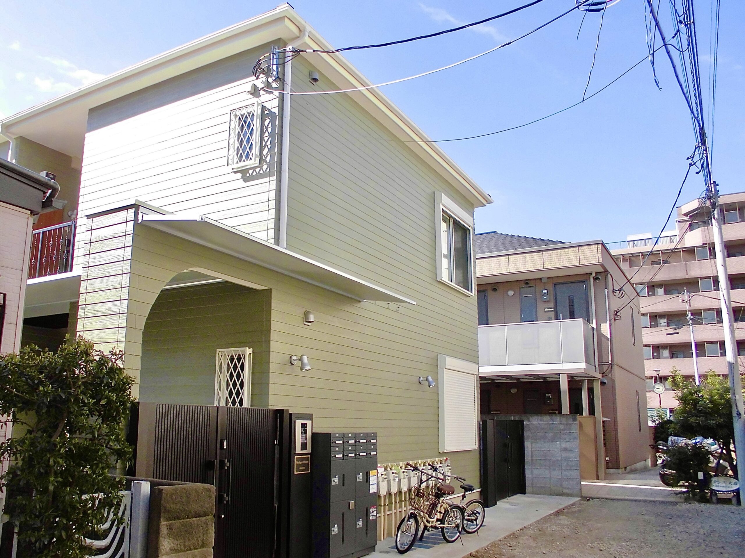 アパート新築外観